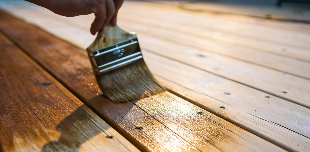 painting a deck